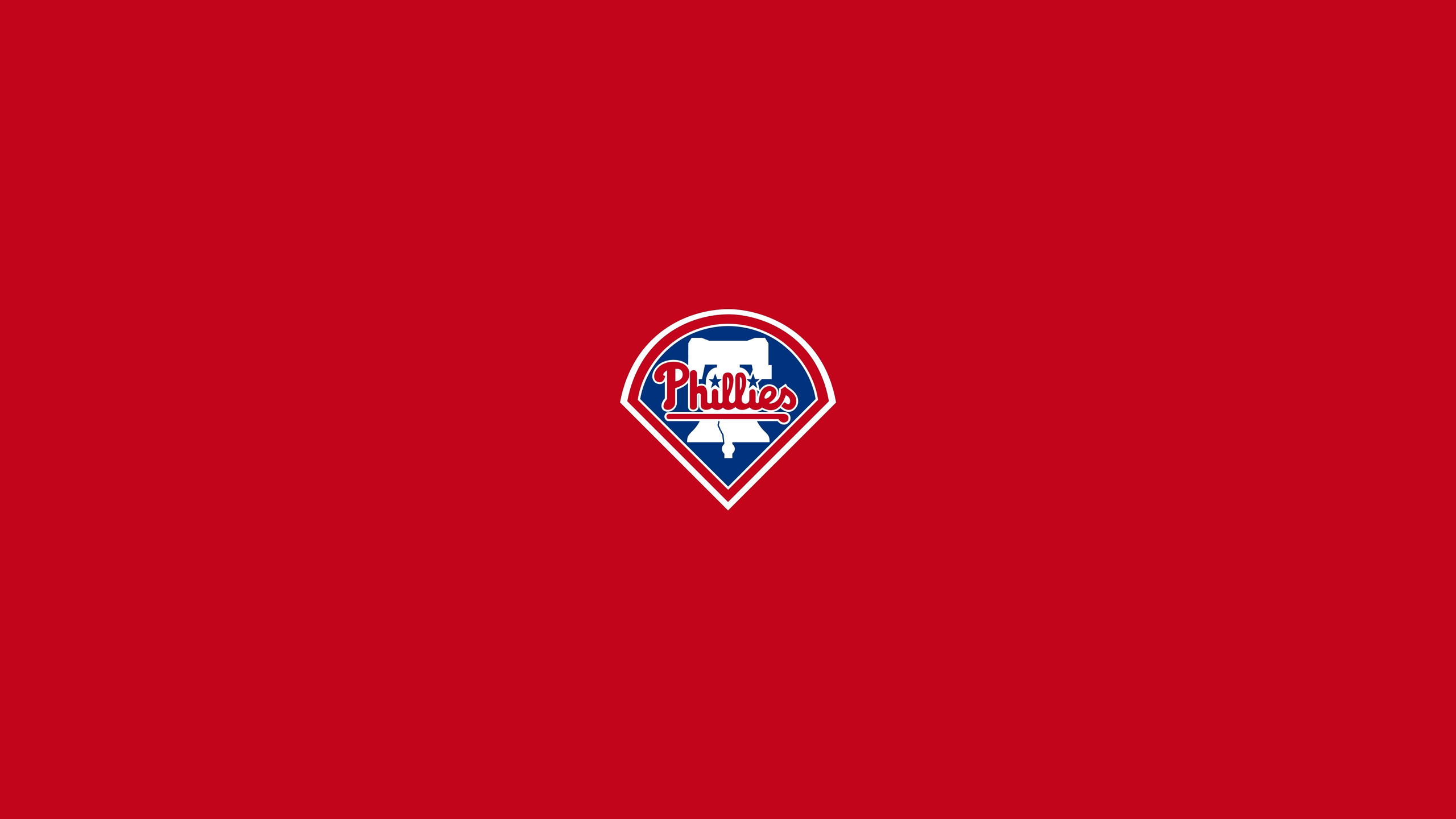 2560x1440 Phillies Logo Wallpaper