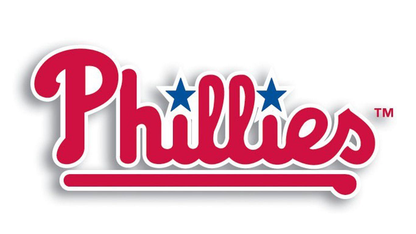 1366x768 Philadelphia Phillies Logo Wallpaper