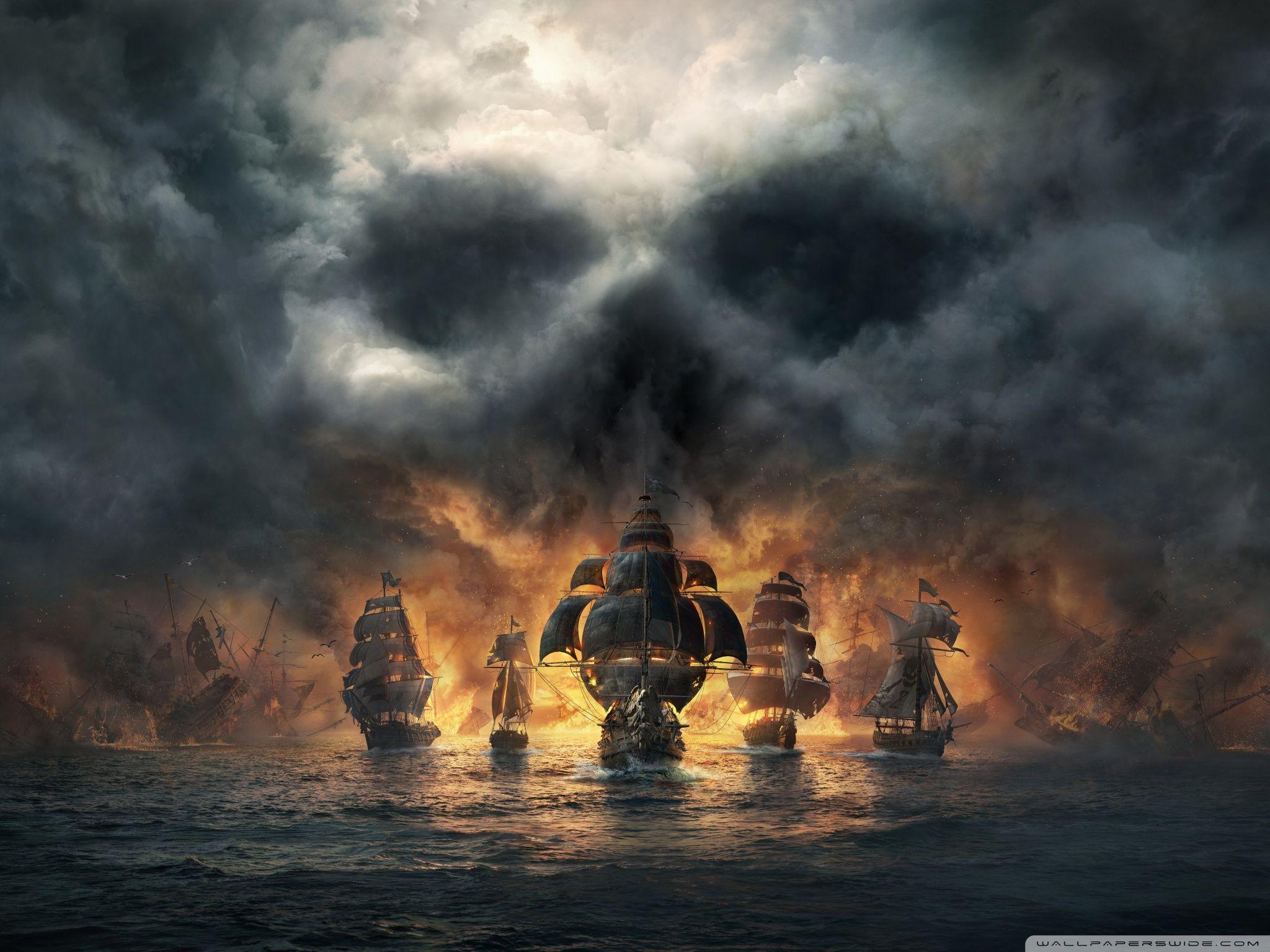 2048x1536 Skull and Bones 2018 Video Game Ultra HD Desktop Background Wallpaper for & Triple : Tablet