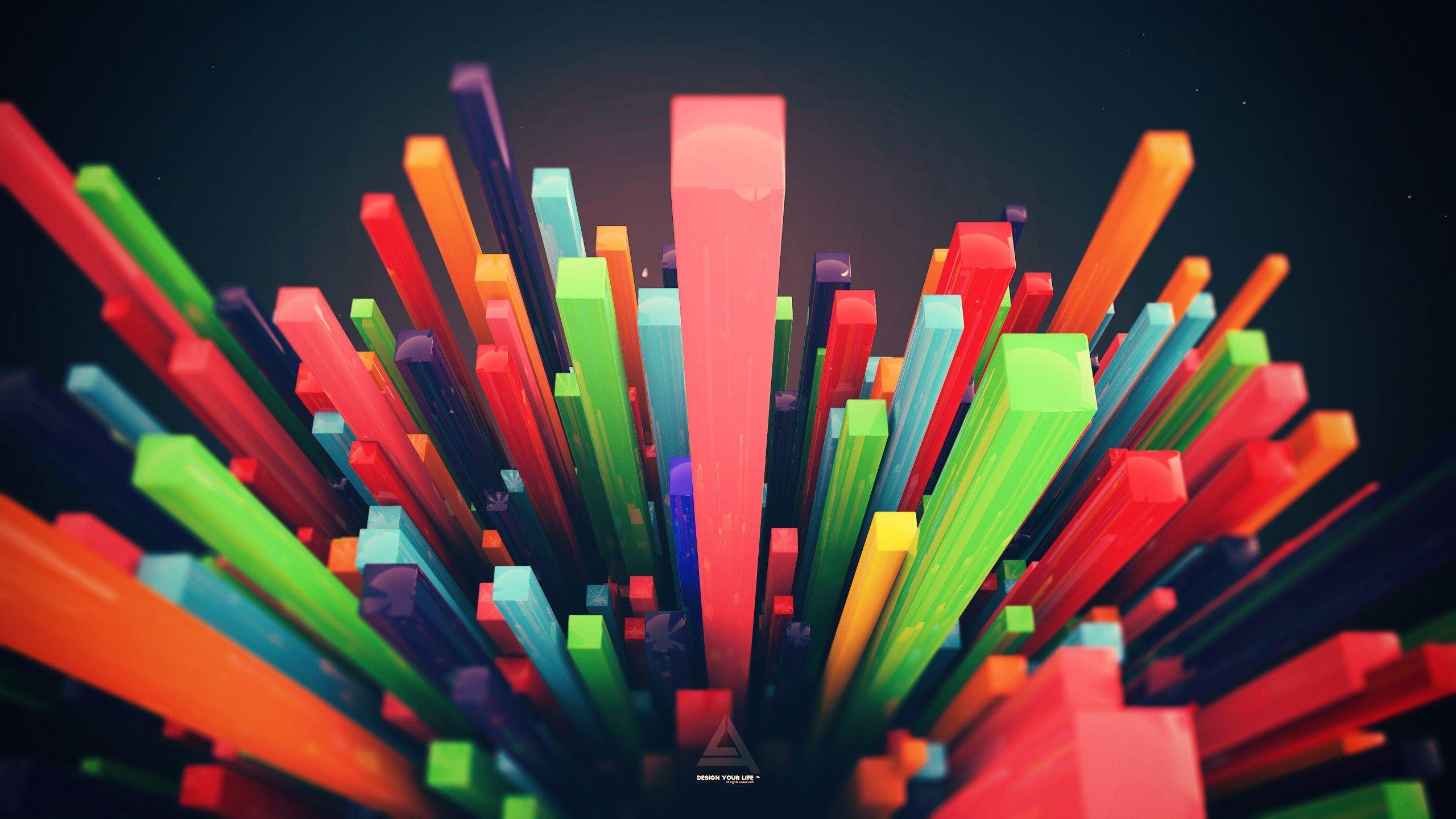 2560x1440 3D HD Background