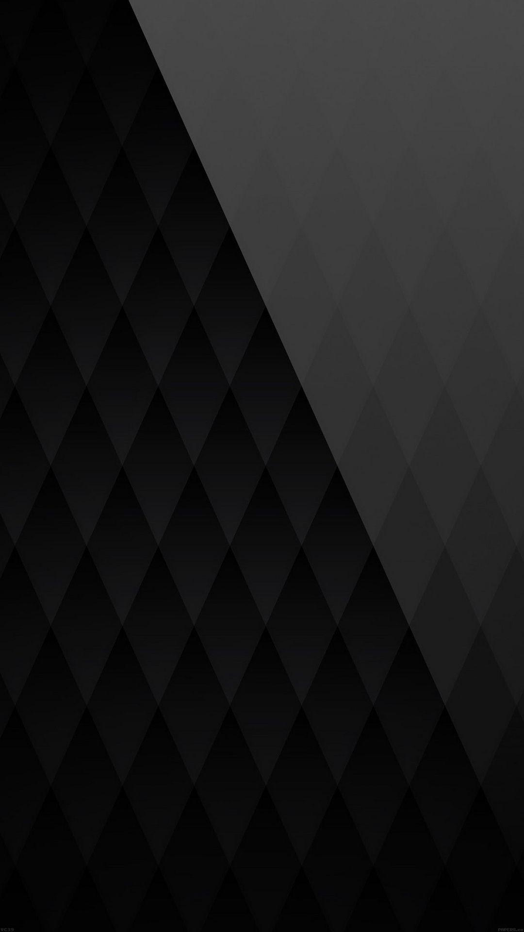 1080x1920 Black diamond pattern HTC M9 wallpaper