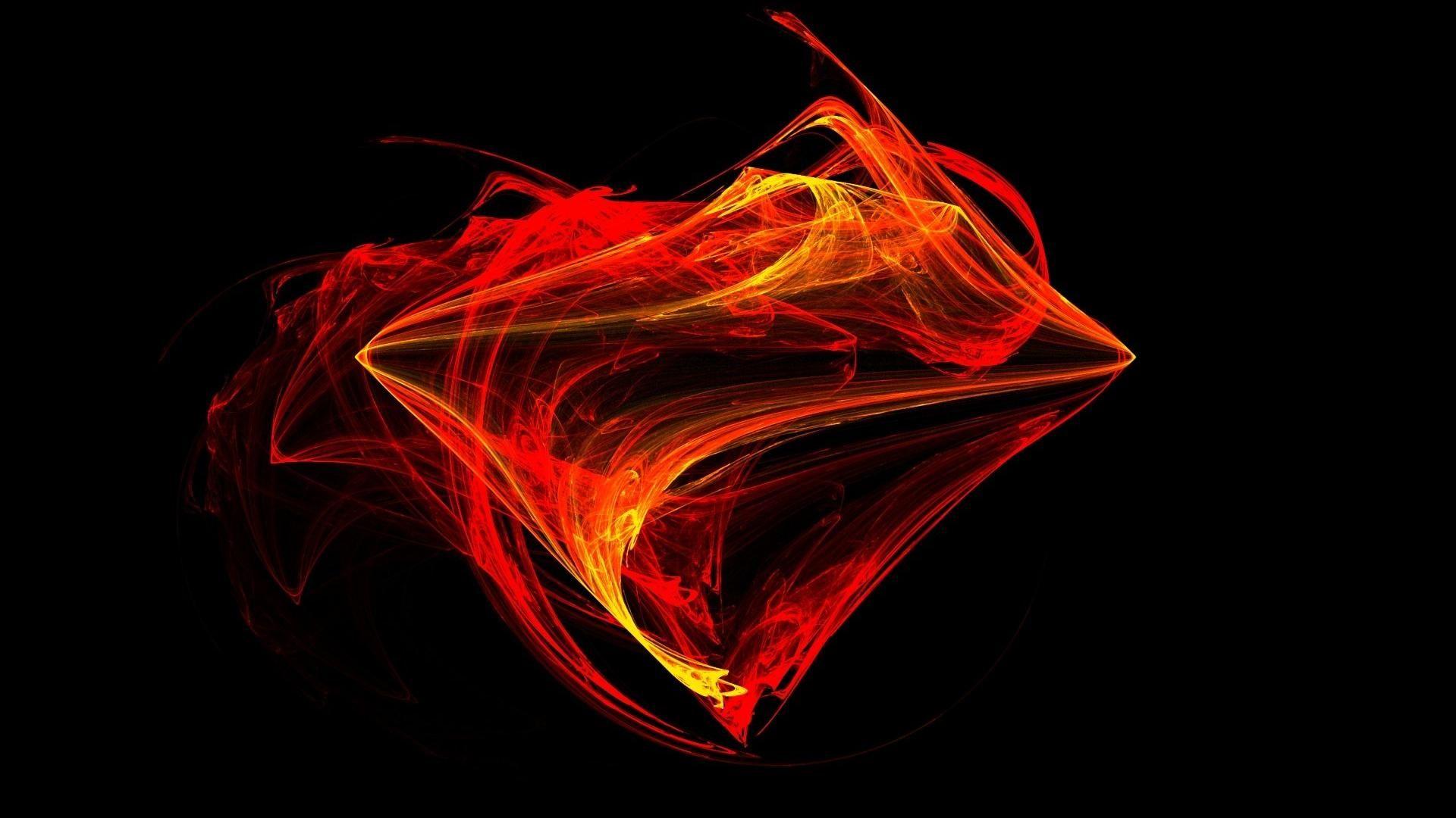 1920x1080 Diamond Black And Red HD Wallpaper