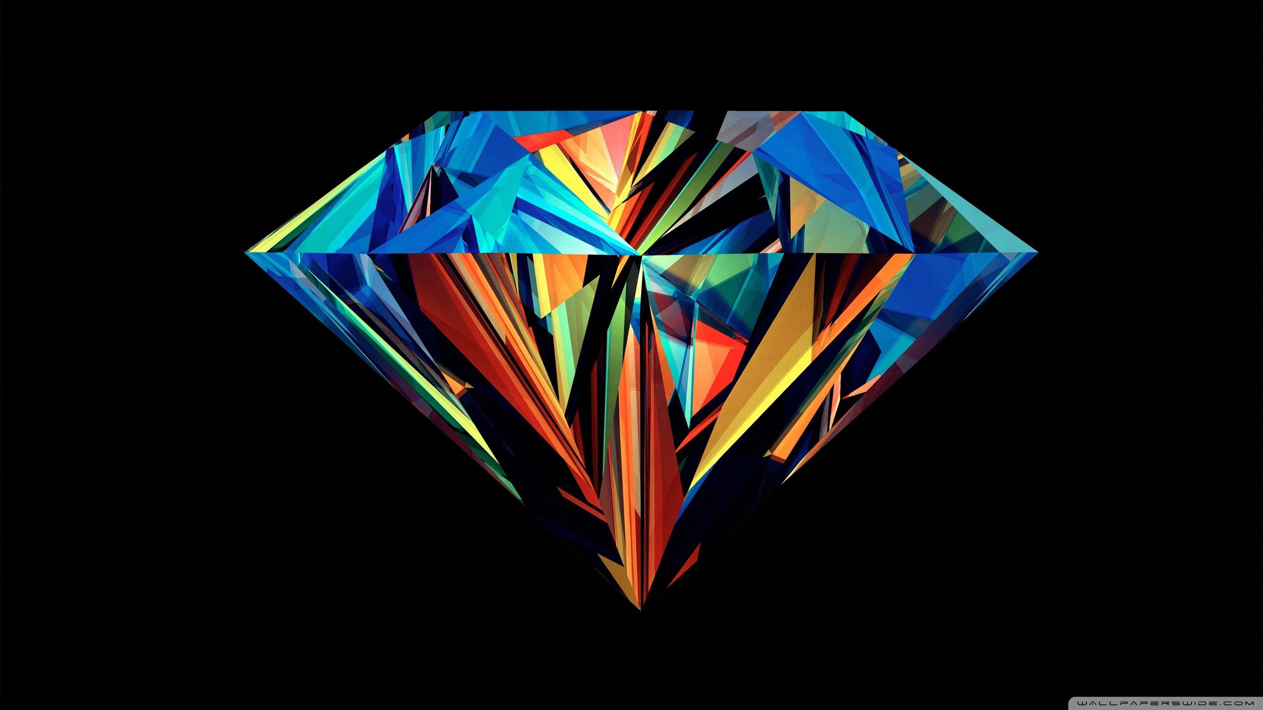 2560x1440 Colorful Diamond Wallpaper .
