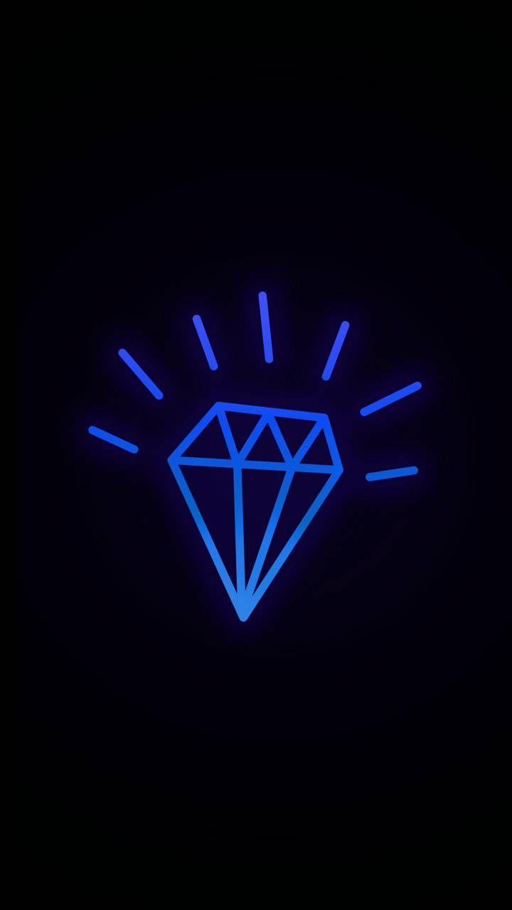 720x1280 Neon Diamond wallpaper