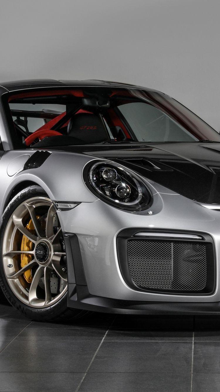 750x1334 Download 750x1334 wallpaper 2018 porsche 911 gt3 rs, grey, sports car, iphone iphone 750x1334 HD image, background, 5275