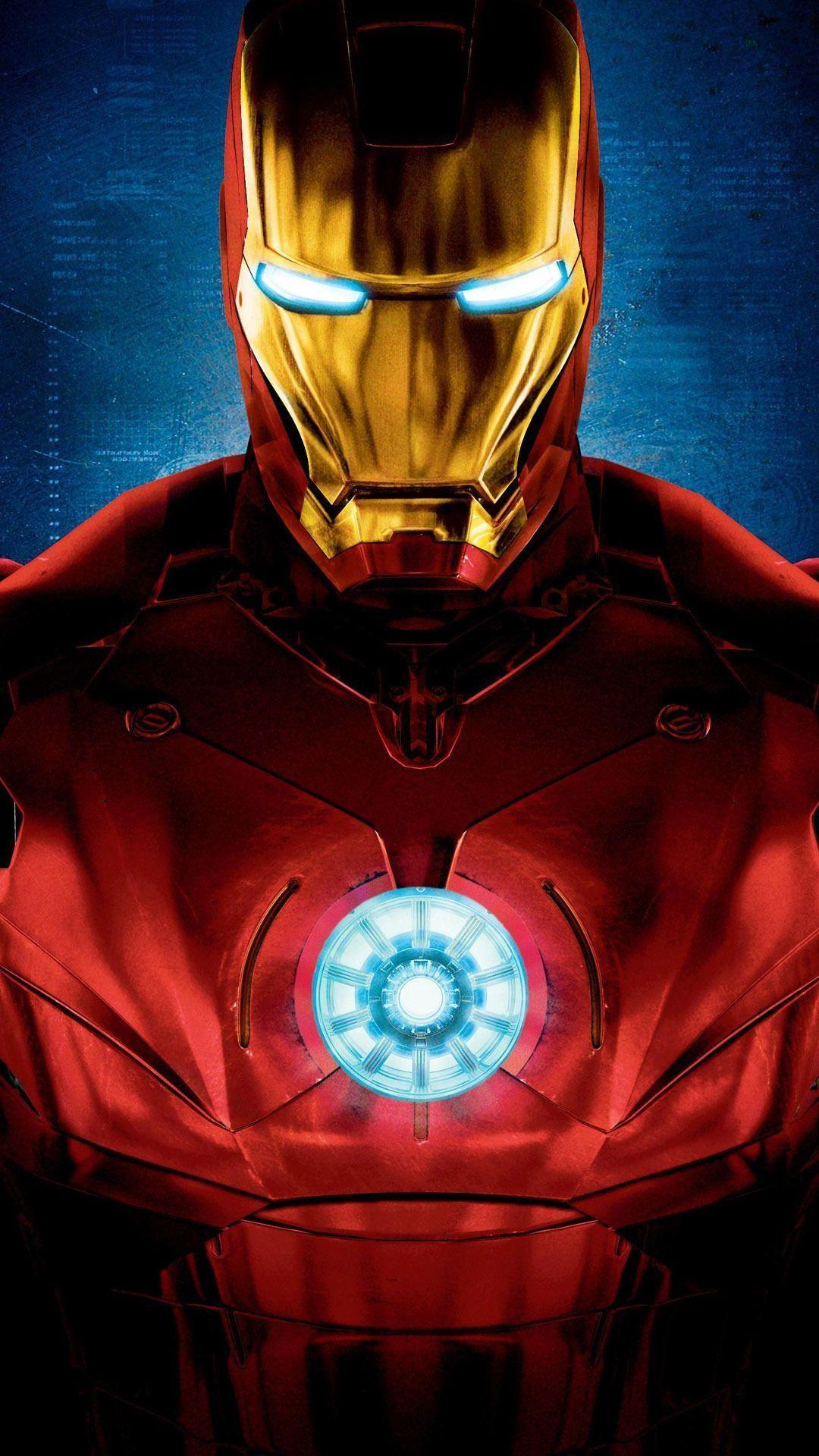 1080x1920 Iron man hình nền điện thoại di động
