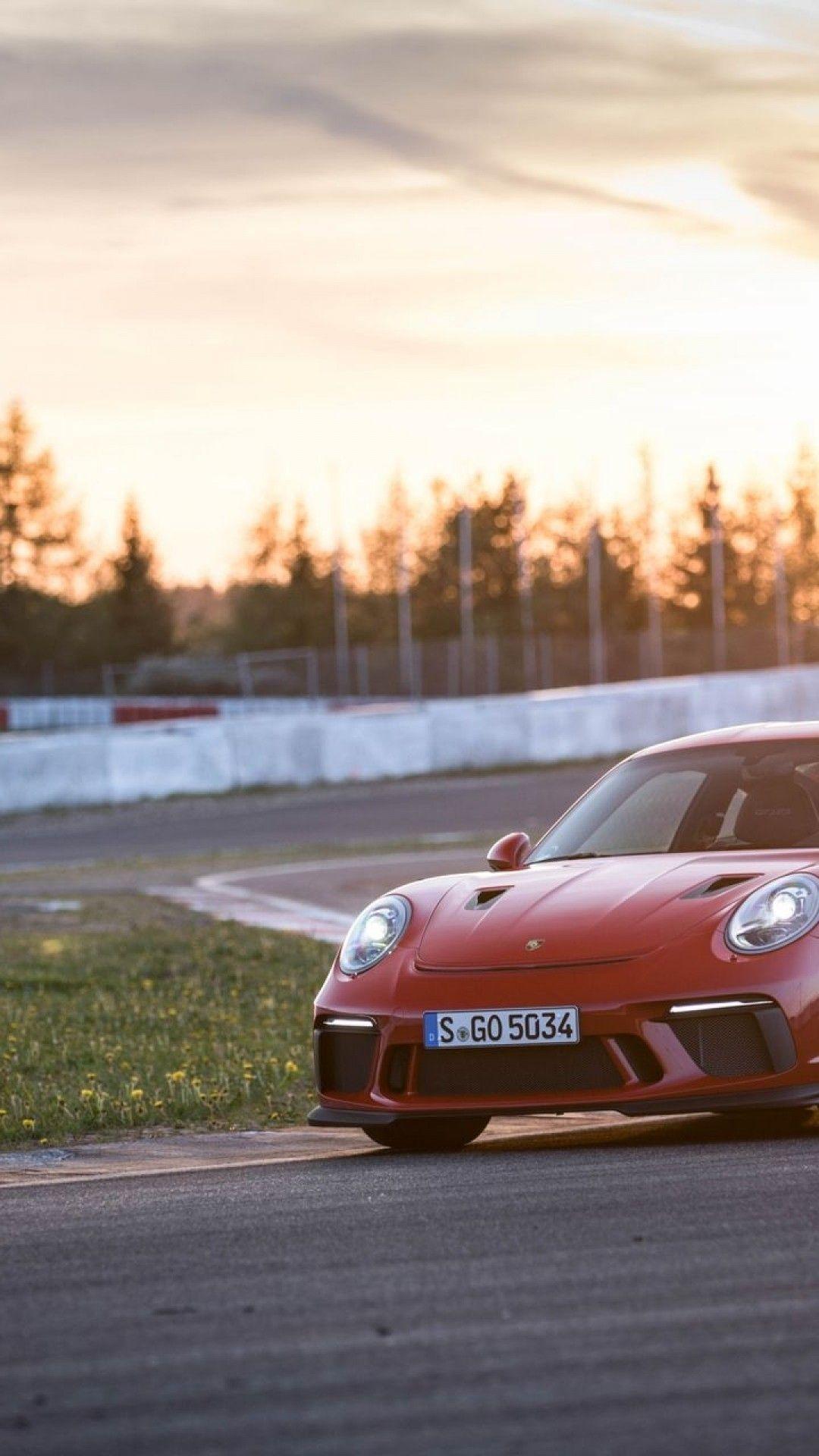 1080x1920 Download 1080x1920 Porsche 911 Gt3 Rs, Red Supercars, Sunlight Wallpaper for iPhone iPhone 7 Plus, iPhone 6+, Sony Xperia Z, HTC One