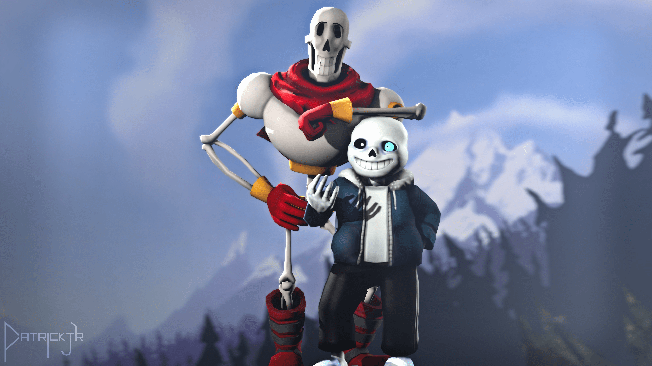 Sans Undertale, game, sans, tsaoshin, undertale, HD wallpaper