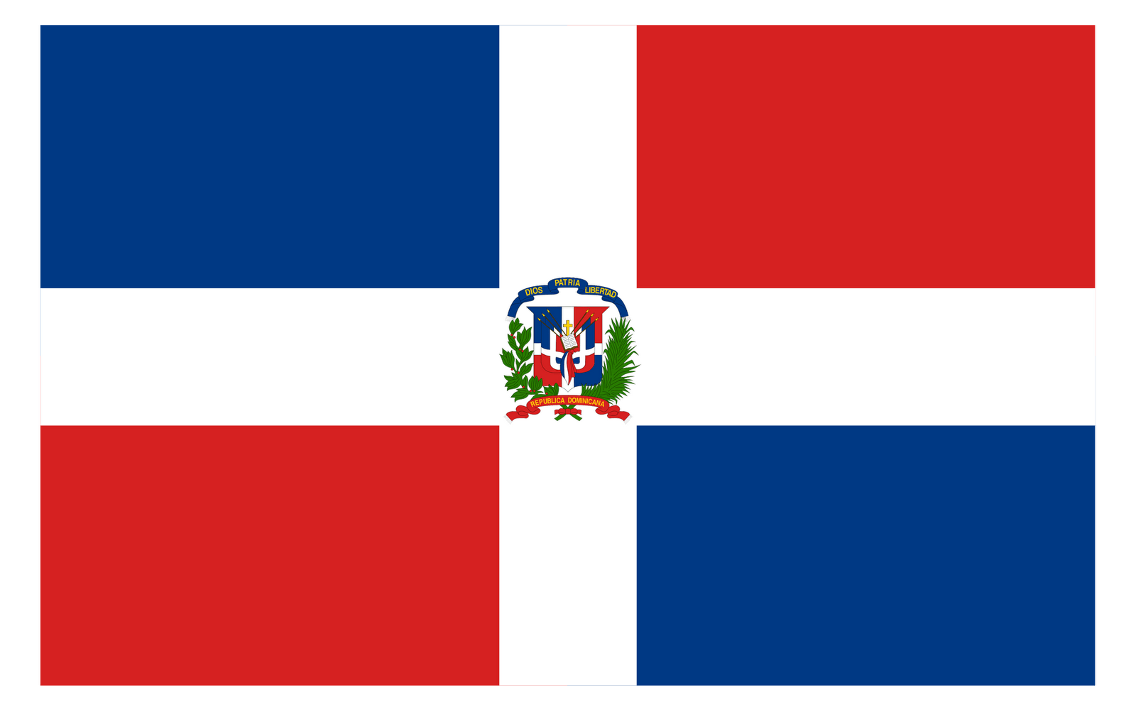 1600x1000 Free download World Flags Dominican Republic Flag HD wallpaper [1600x1000] for your Desktop, Mobile & Tablet. Explore Dominica Flag Wallpaper. Dominica Flag Wallpaper, Flag Background Wallpaper, Free Flag Wallpaper