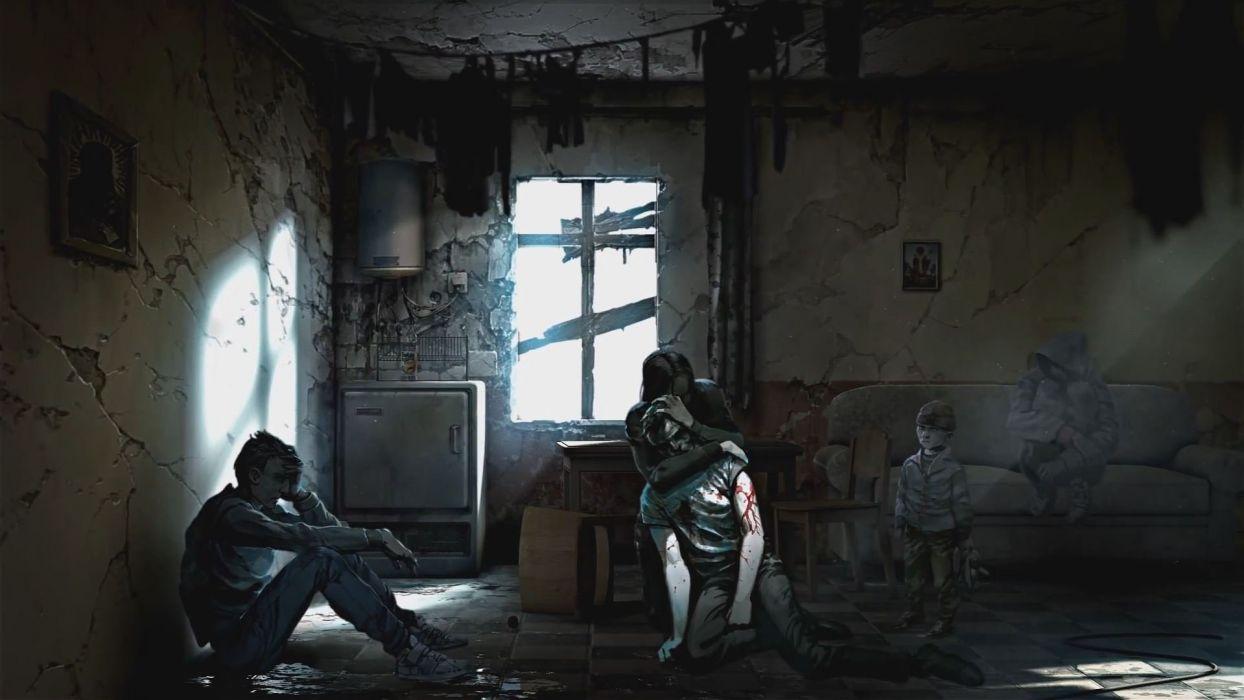 1244x700 THIS WAR OF MINE Survival Horror Dark Apocalyptic Sci Fi Wallpaperx1080