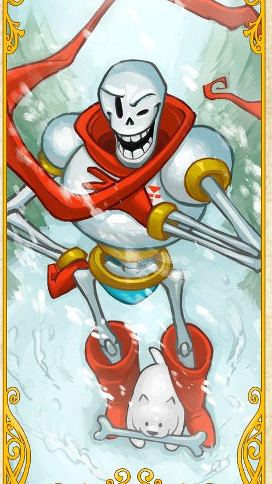 1080x1920 Papyrus Undertale Wallpaper Tarot Cards HD Wallpaper