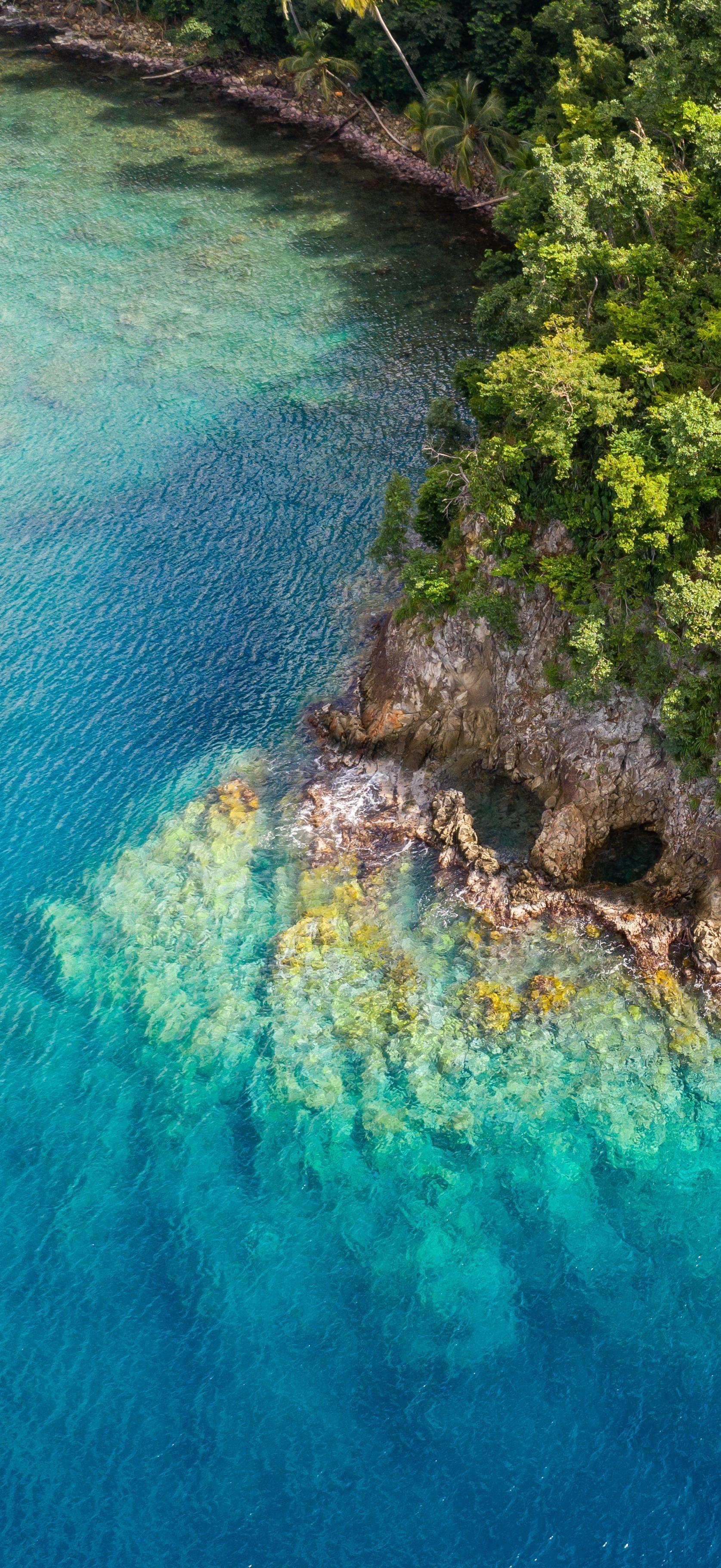 1675x3640 Black Sand Beaches also means Blue Waters on Dominica of the Day. Caribbean travel, Black sand beach, Island travel