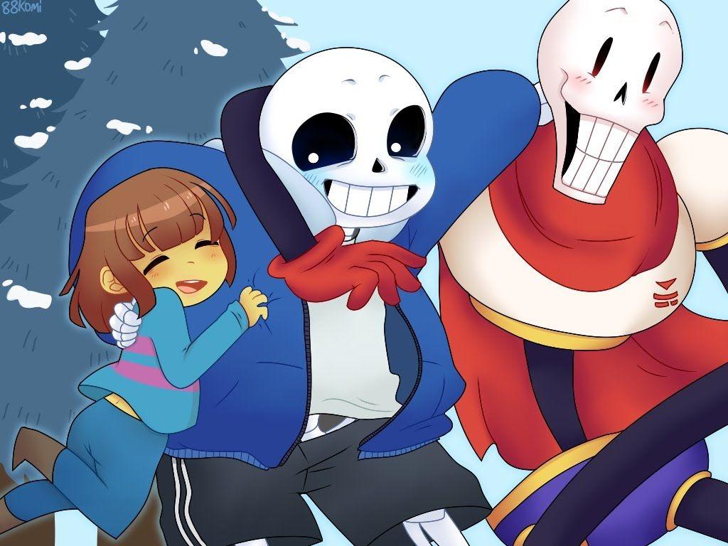 1024x768 Undertale Gaster Sans Papyrus Wallpaper & Background Download