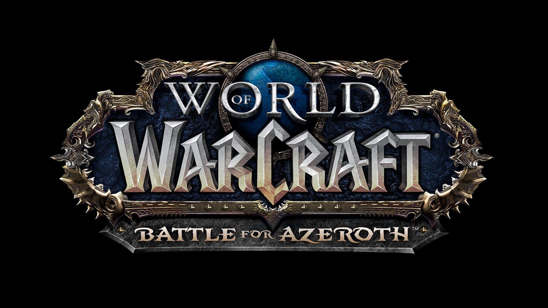 1920x1080 Why is the World of Warcraft: Battle for Azeroth logo blue and gold?