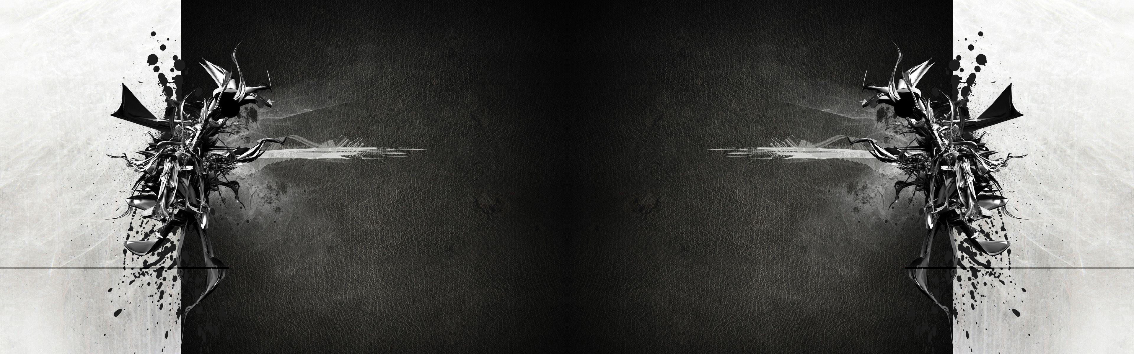 Black and White Dual Monitor Wallpapers - Top Free Black and White Dual