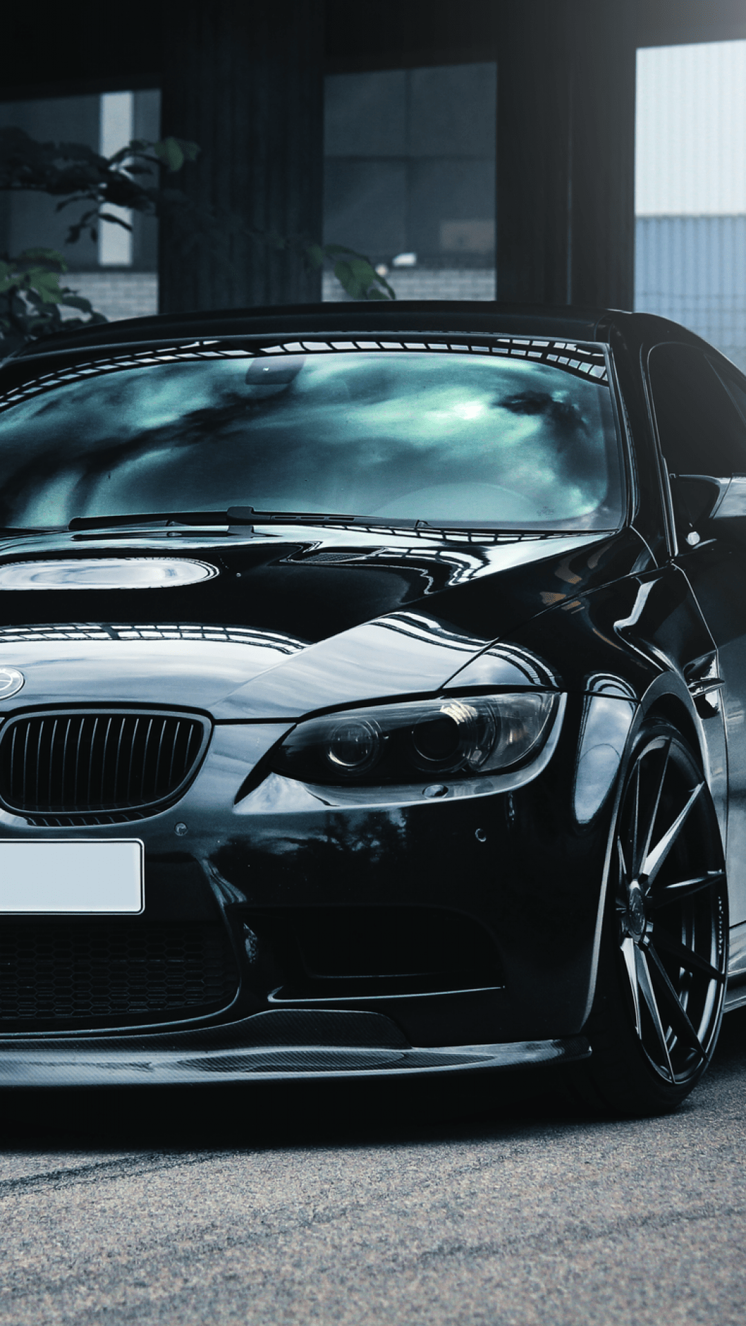 1080x1920 iPhone 7 Black Car Wallpaper