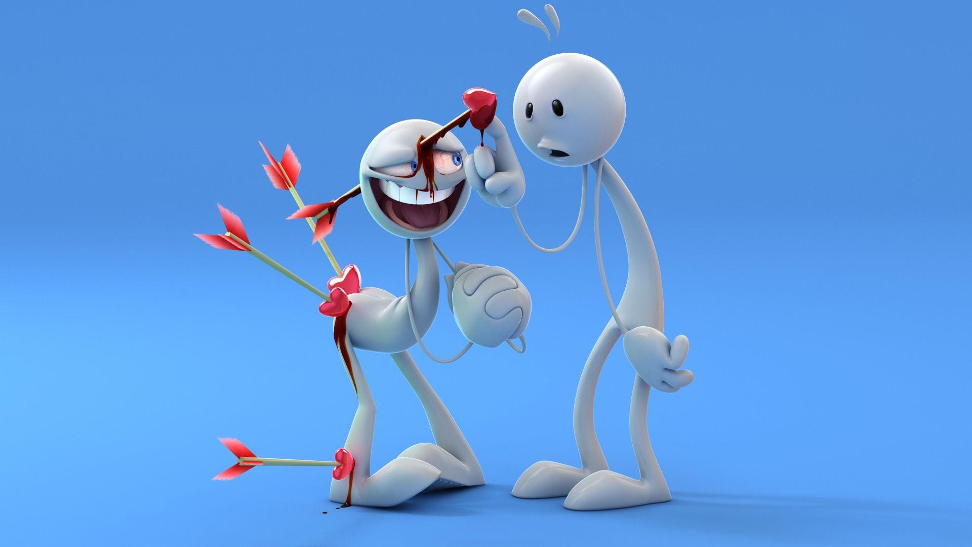 1920x1080 Funny Love Wallpaper