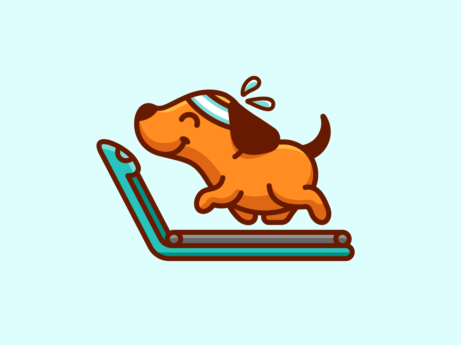 1600x1200 Dog Gym by Alfrey Davilla. vaneltia on Dribbble