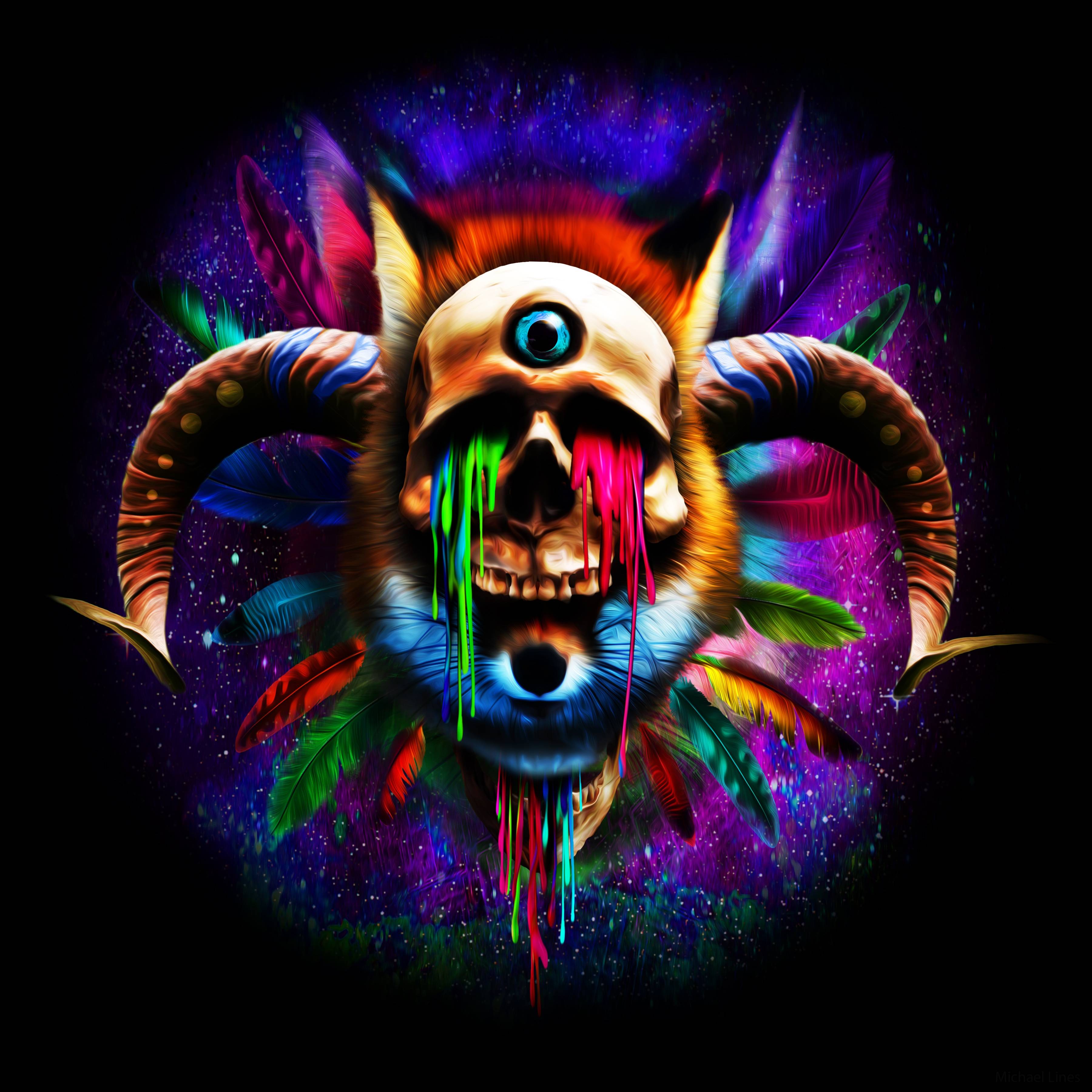 3600x3600 Third Eye Wallpaper .