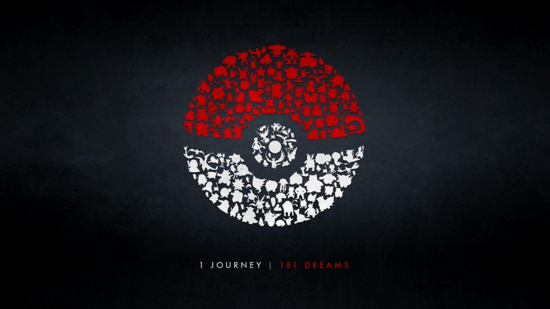 1920x1080 Pokemon Go Logo Minimalism HD Wallpaper
