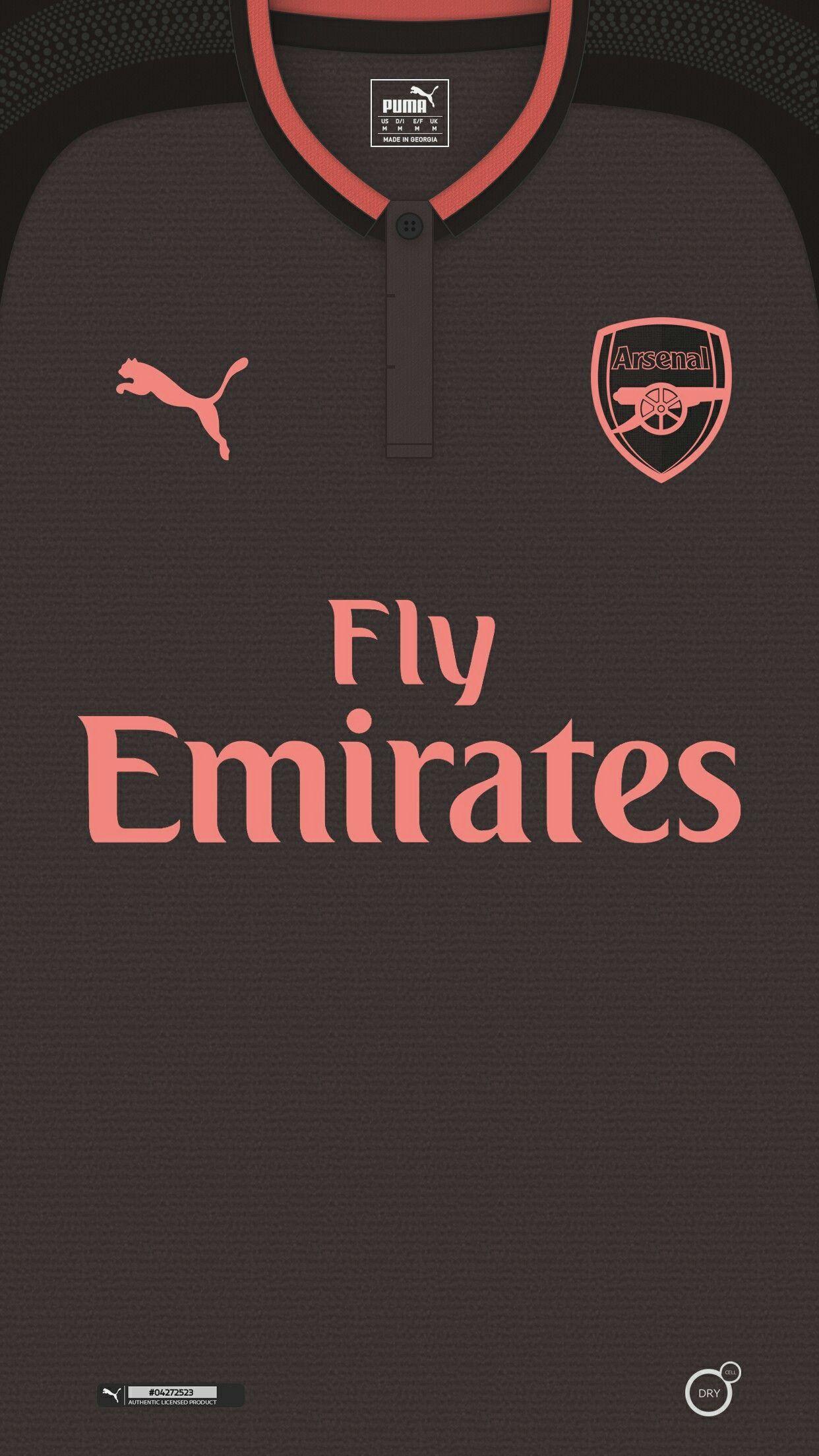 1242x2208 iPhone 5 Wallpaper Arsenal Pierre Emerick Aubameyang Kit Wallpaper 2018