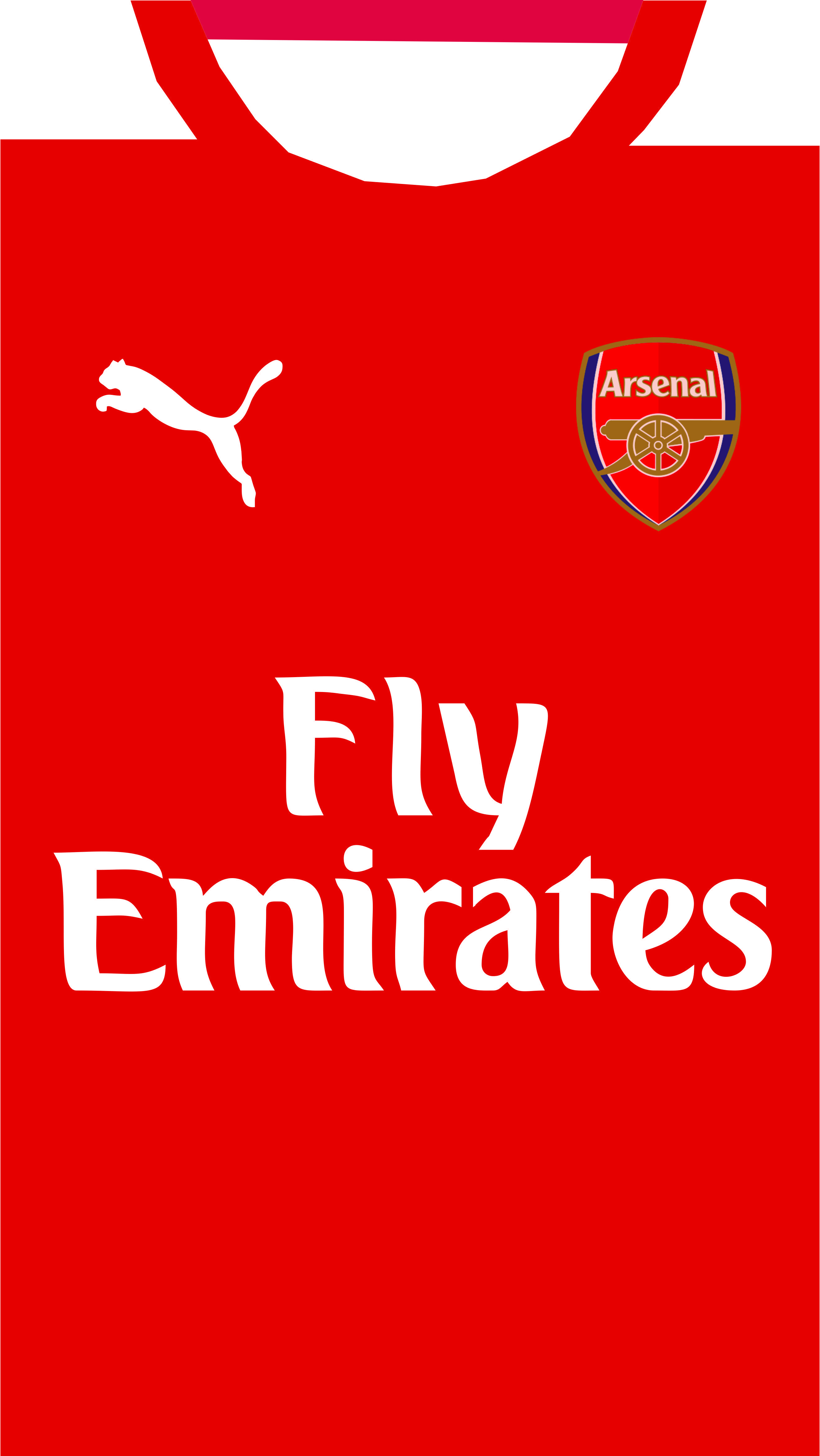 2642x4694 Arsenal iPhone Wallpaper