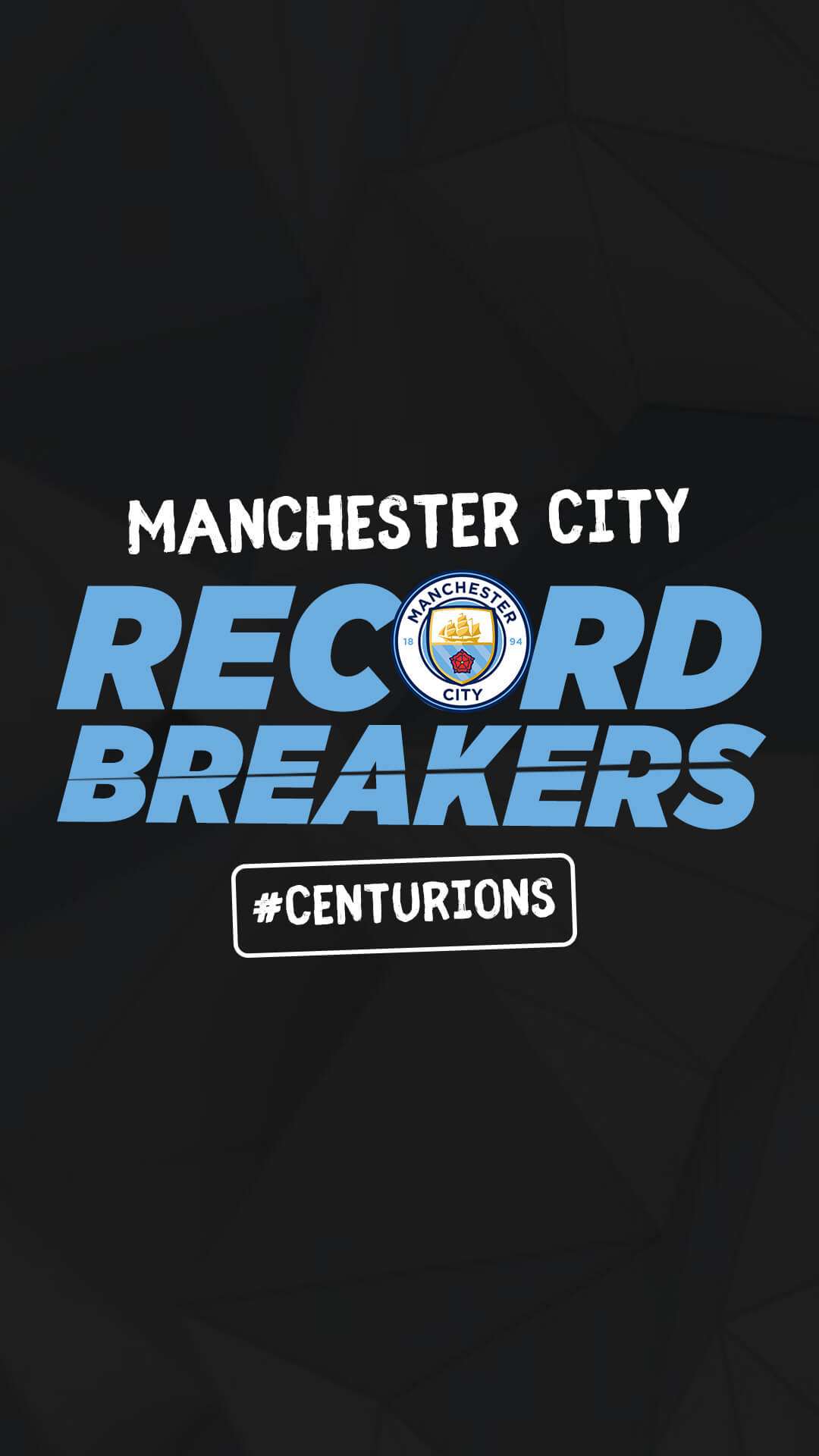 1080x1920 Man City iPhone X Wallpaper