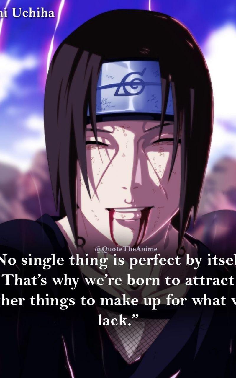 800x1280 Free download Powerful 11 Itachi Quotes Naruto HQ Image Itachi quotes [1080x1350] for your Desktop, Mobile & Tablet. Explore Itachi Quotes Wallpaper. Itachi Quotes Wallpaper, Itachi Wallpaper, Itachi Wallpaper