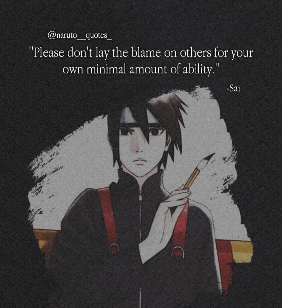 1080x1177 Sai Quotes Naruto