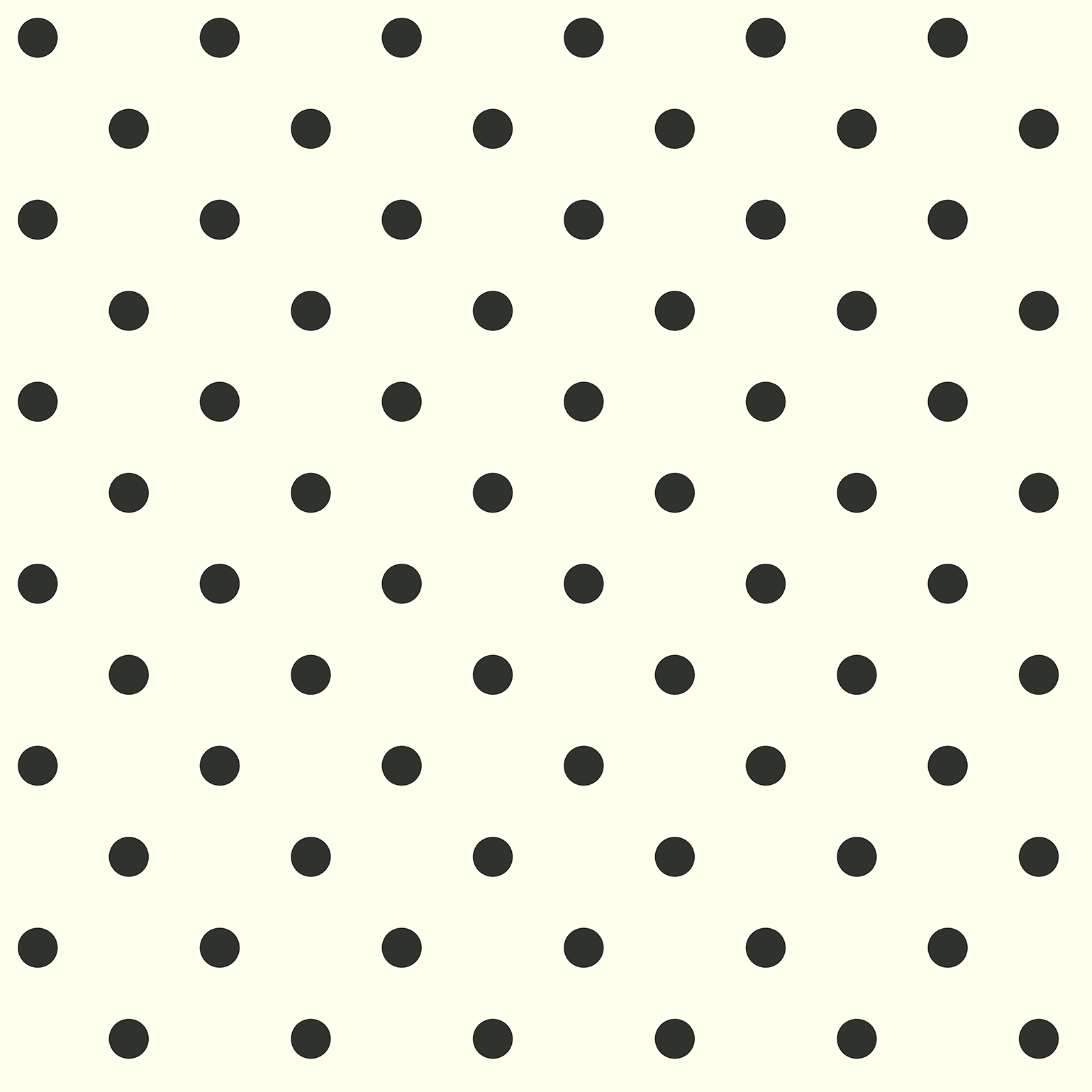 1600x1600 AB1926MH Magnolia Home Dots on Dots Wallpaper Black