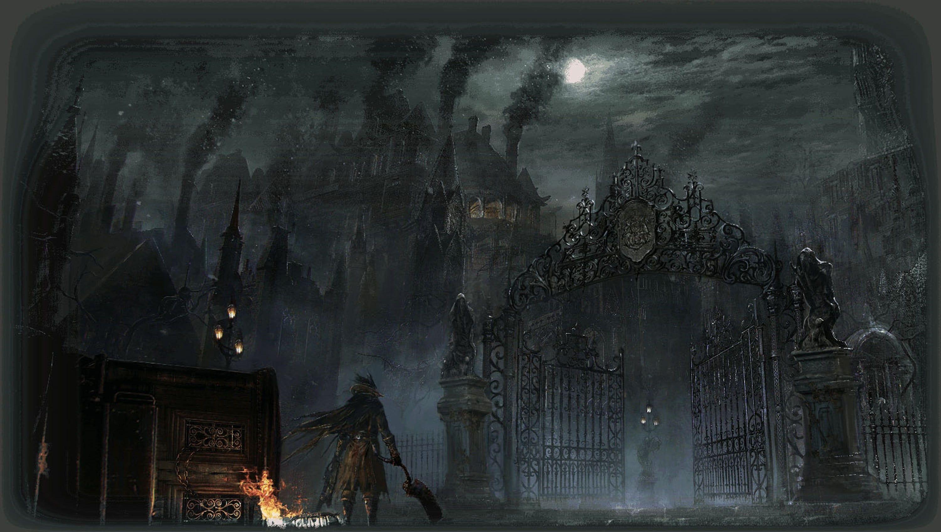 3000x1697 game application wallpaper #Bloodborne video games K #wallpaper #hdwallpaper #desktop. Bloodborne concept art, Bloodborne, Concept art