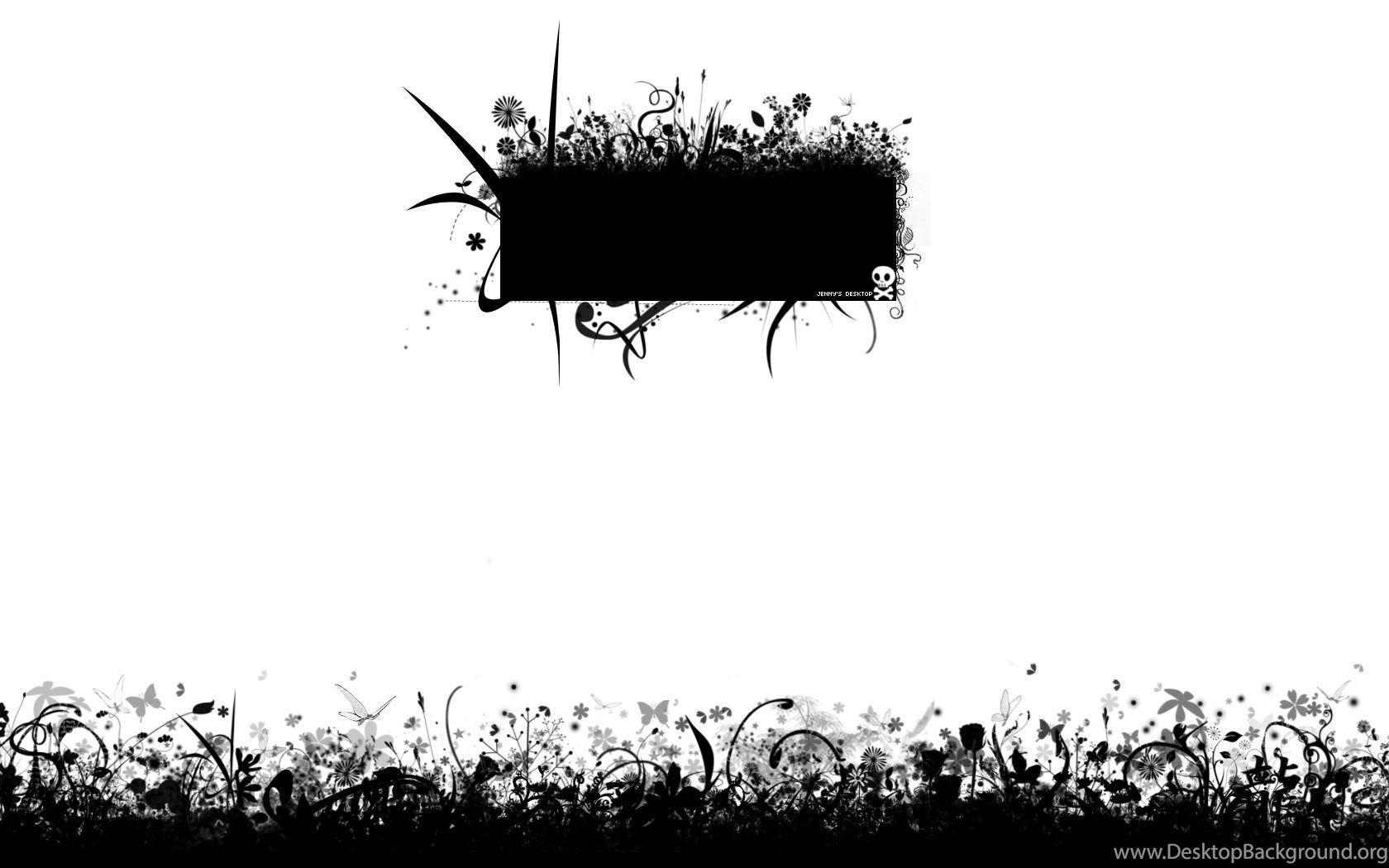 1680x1050 Black White Retro Abstract Wallpaper HD Desktop Background