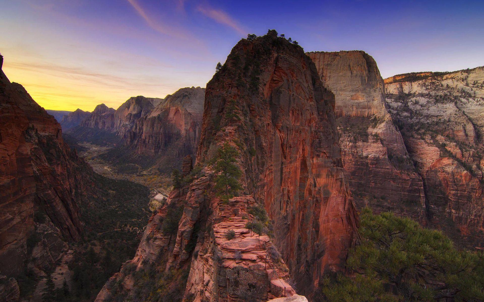 1920x1200 Zion National Park Wallpaper HD