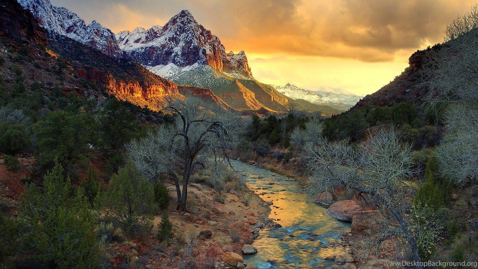 1600x900 Zion National Park HD Wallpaper Desktop Background