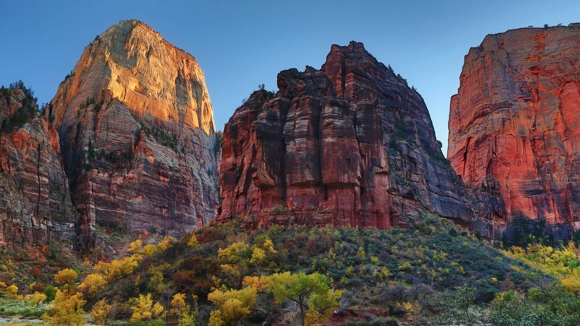 1920x1080 Zion National Park Wallpaper HD