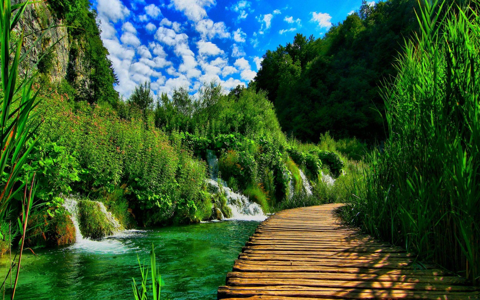 1920x1200 Plitvice Lake National Park HD Desktop Wallpaper 25819