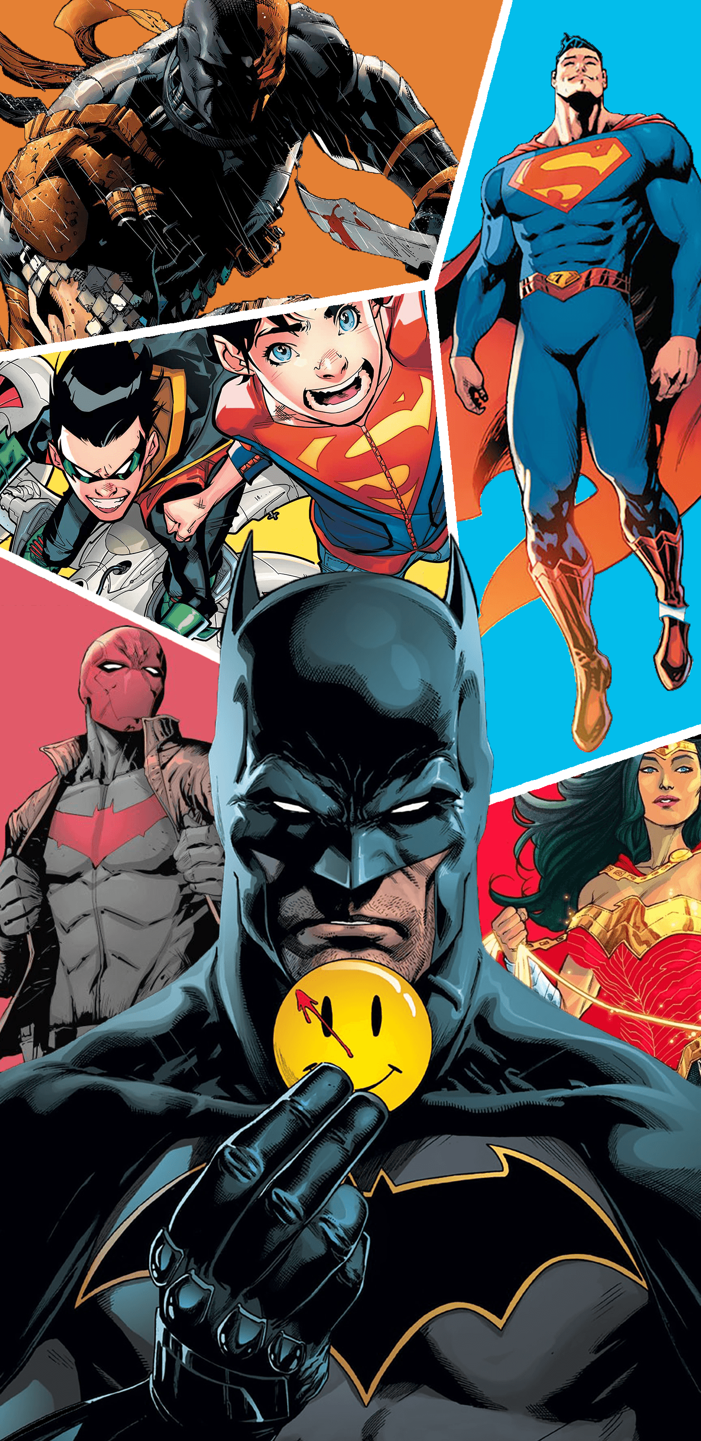 1440x2960 Comic DC Phone Wallpaper