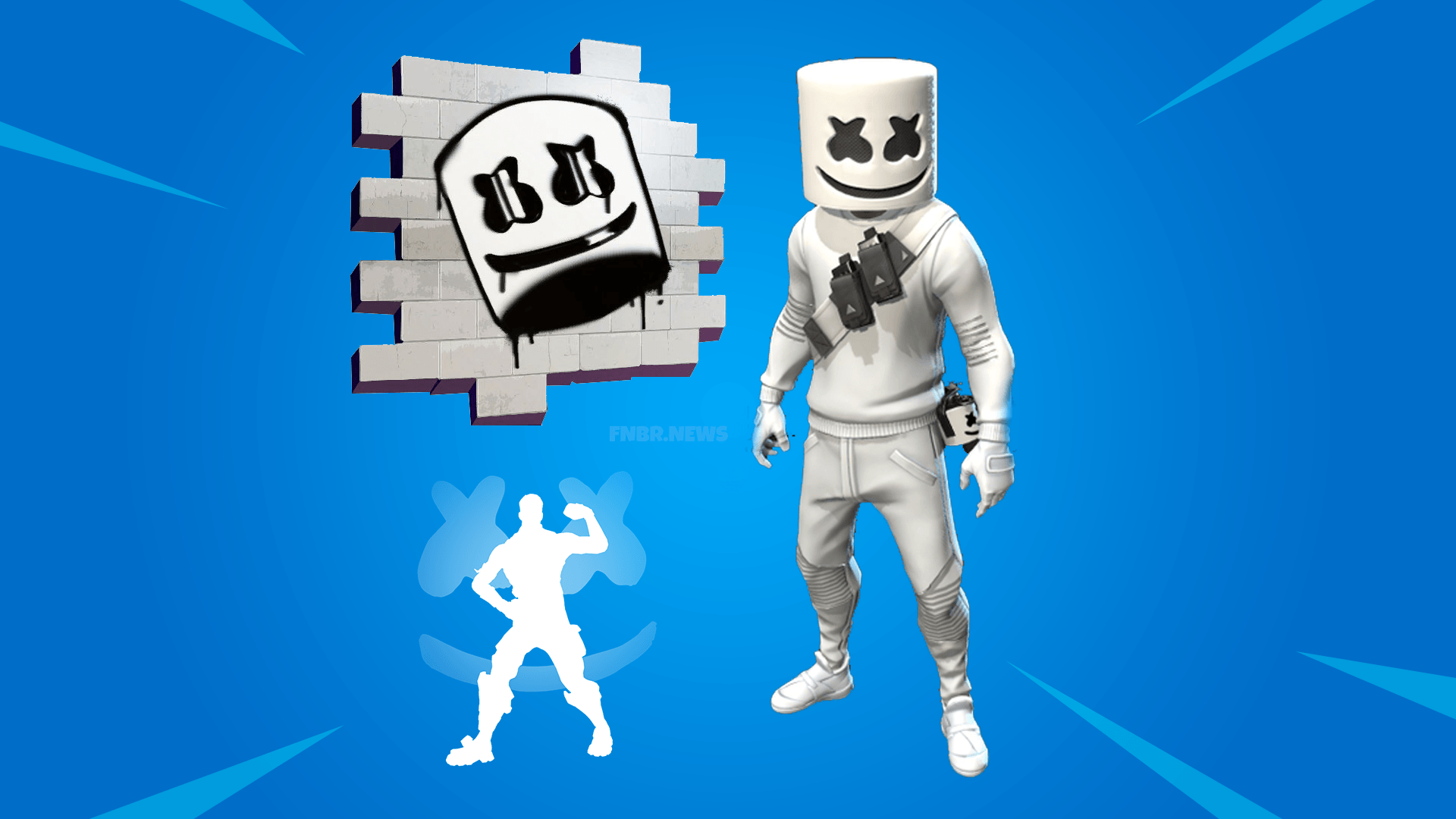 1920x1080 Marshmello Skin Fortnite Wallpaper