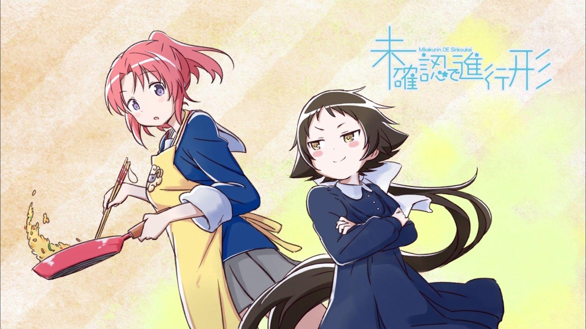 1920x1080 yonomori kobeni and mitsumine mashiro (mikakunin de shinkoukei) drawn by laika_(sputnik2nd)