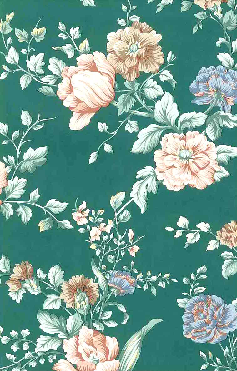 Blue Floral Vintage Wallpapers - Top Free Blue Floral Vintage