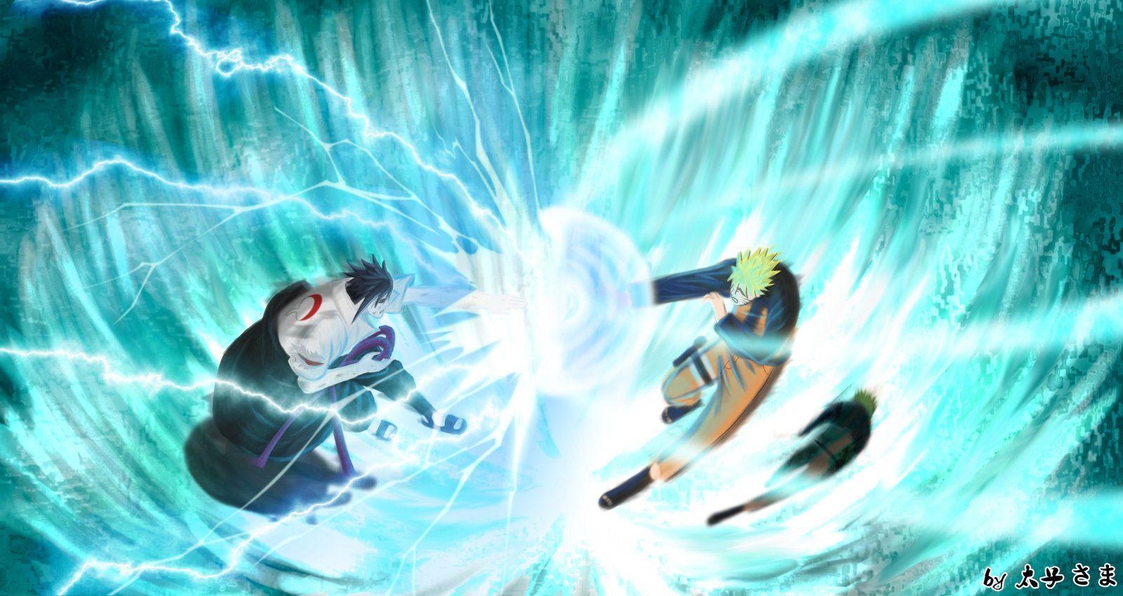 4k Wallpaper Naruto Chidori Vs Rasengan Ivaylo Petrov Pixelstalk Asyique