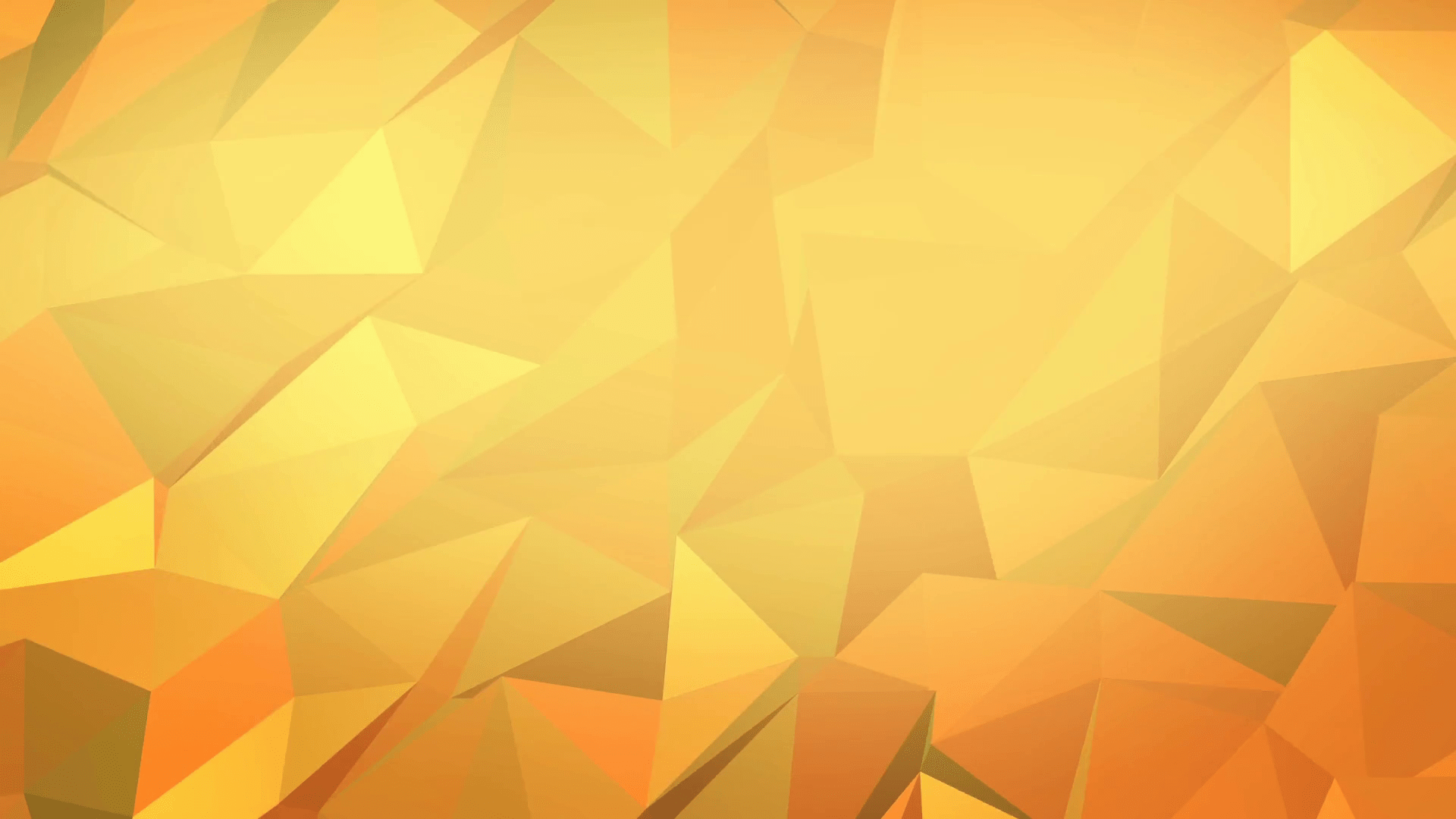 1920x1080 Abstract Polygon Golden Background Motion Background