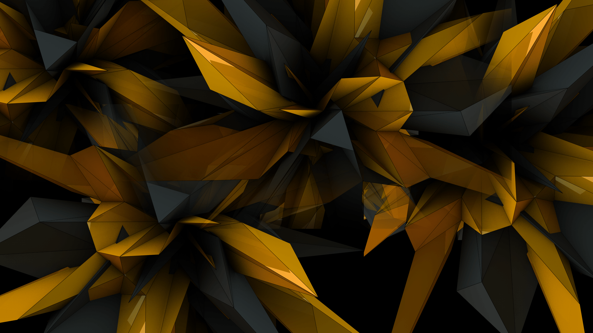 1920x1080 Full HD Gold Abstract Wallpaper