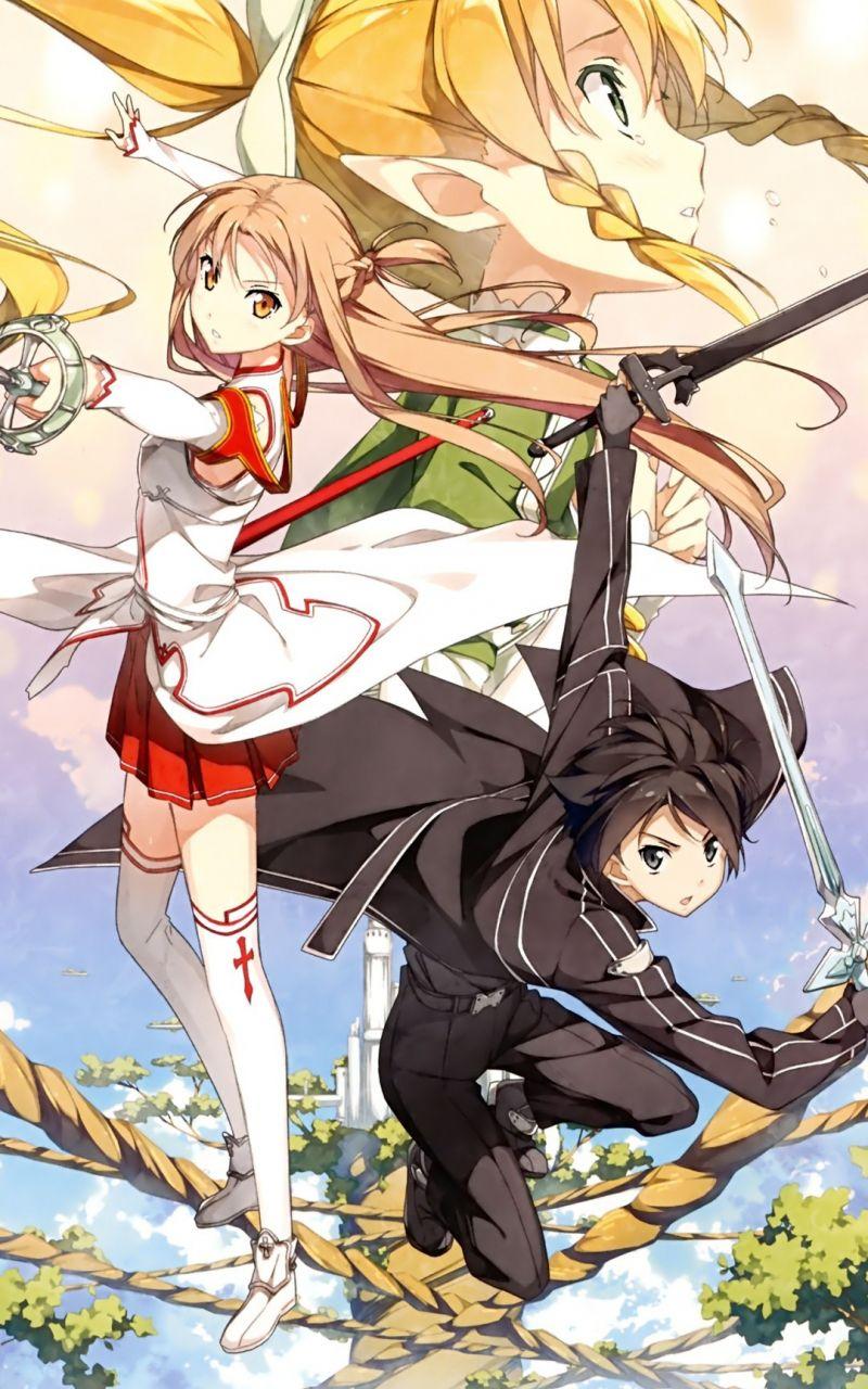 800x1280 Free download Sword Art Online Mobile Wallpaper 5338 [1080x1920] for your Desktop, Mobile & Tablet. Explore Sword Art Online Wallpaper 3D. Sword Art Online Wallpaper 3D, Sword Art Online
