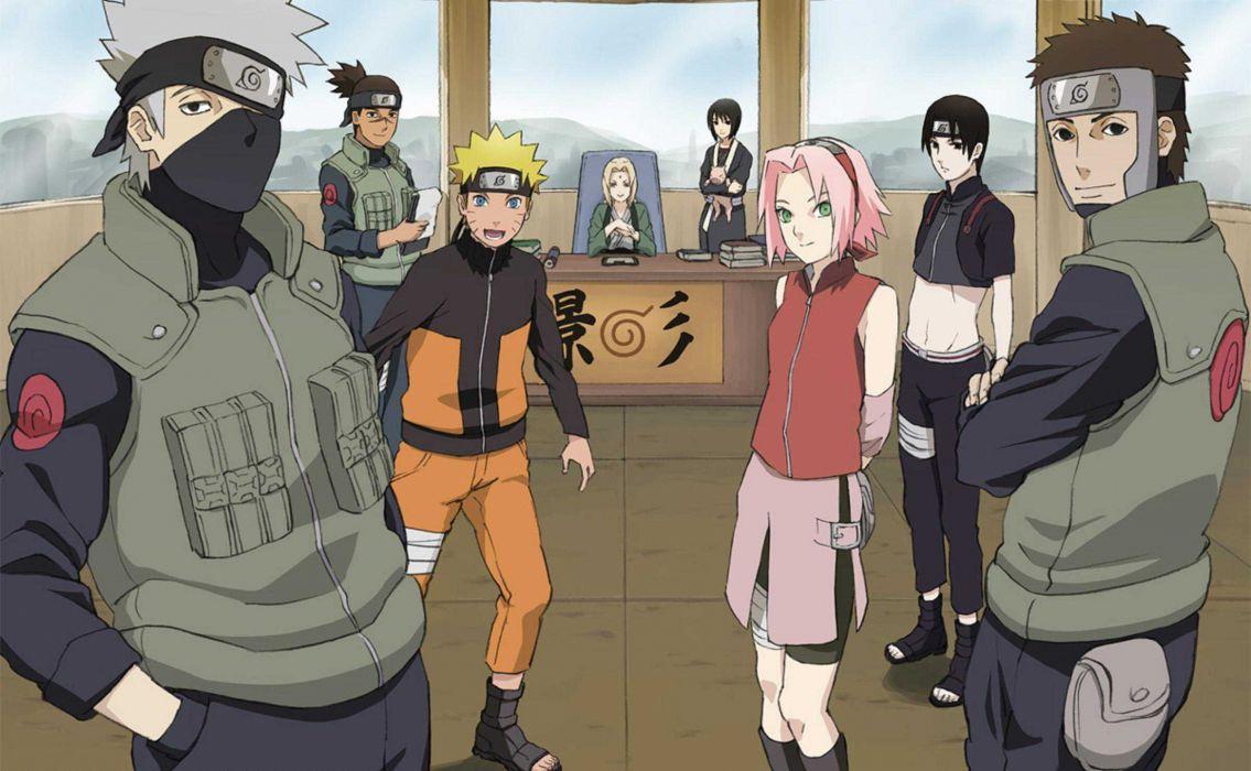 1135x700 Naruto Sai Iruka Yamato Tsunade Kakashi Sakura Shitsune Yamato Et Iruka HD Wallpaper