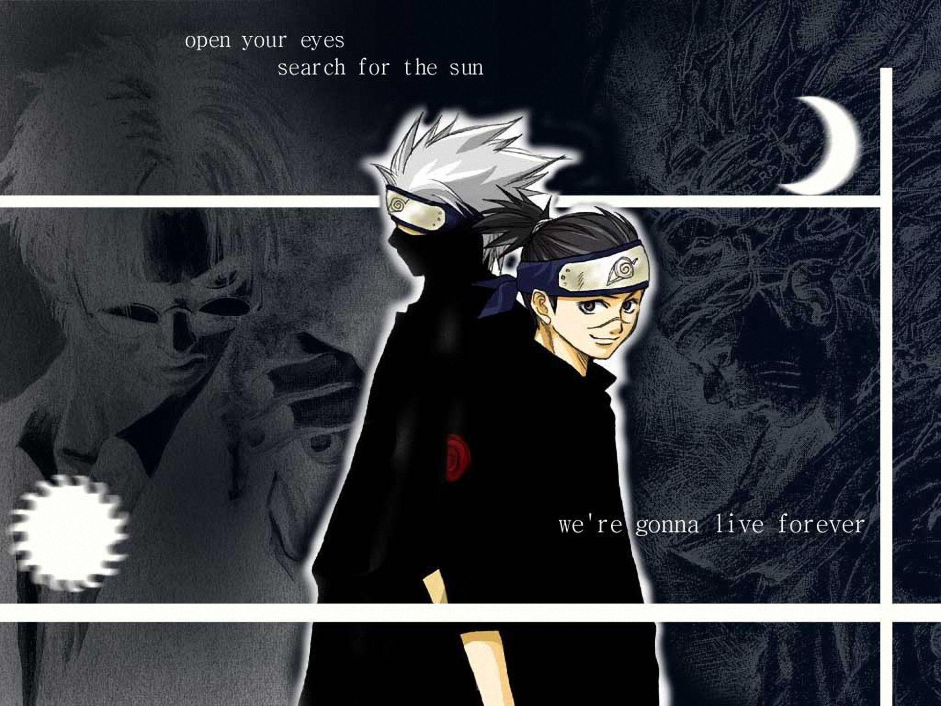 1920x1440 Iruka Umino Kakashi Hatake Naruto Wallpaper:1920x1440