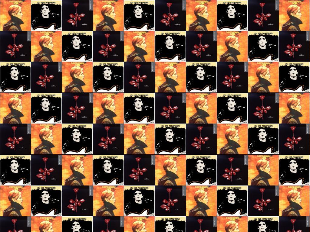 1024x768 David Bowie Low Lou Reed Transformer Depeche Mode Wallpaper « Tiled Desktop Wallpaper