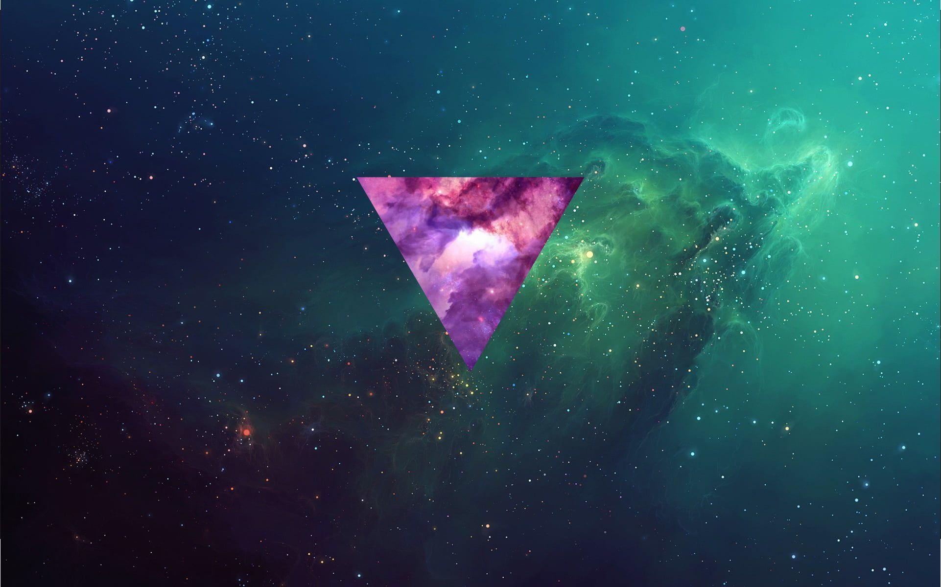1922x1200 Green Galaxy Wallpaper