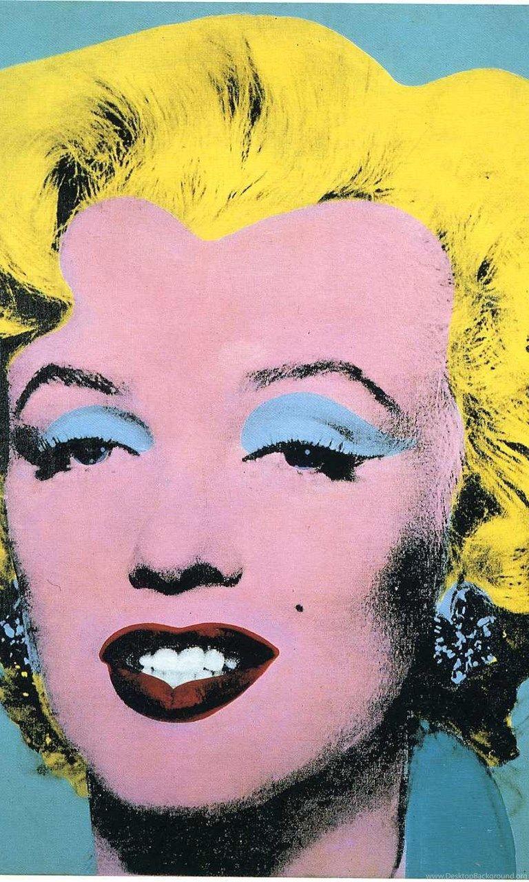 768x1280 Marilyn Monroe Pop Art Wallpaper Image By Andy Warhol Desktop Background