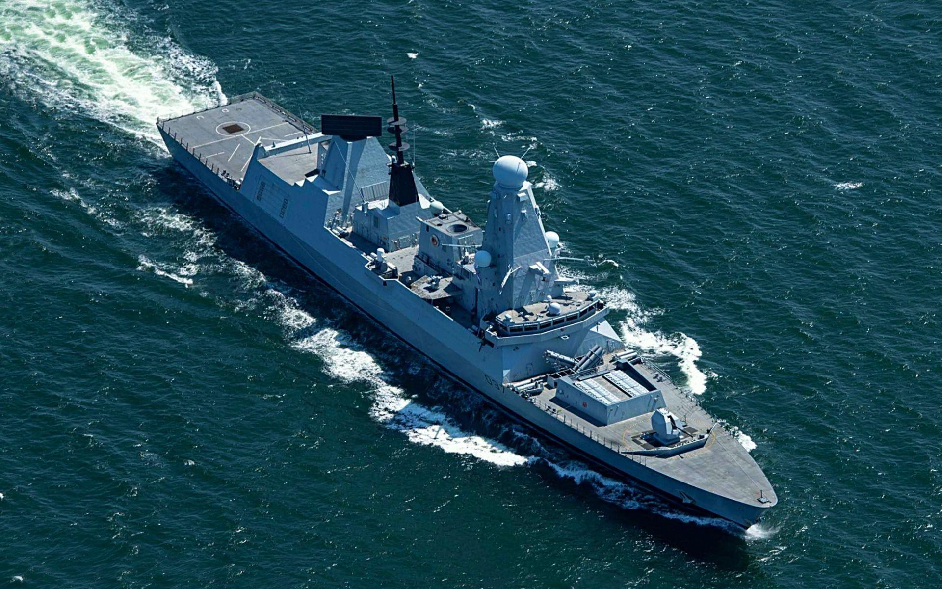 1920x1200 Download Wallpaper HMS Duncan, D British Destroyer, Royal Navy, Daring Class, British Warships, Air Defence Destroyers For Desktop With Resolution 1920x1200. High Quality HD Picture Wallpaper